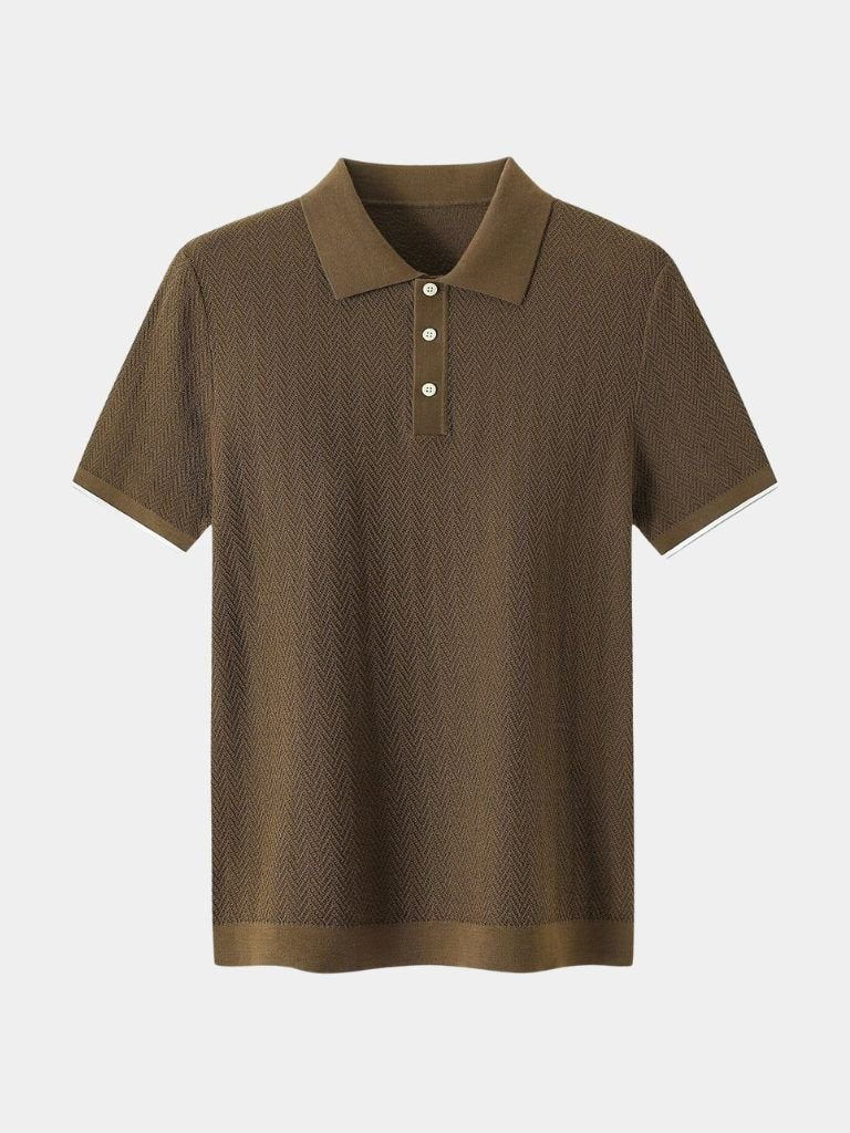 Keld™ | Polo Tricot Brownston