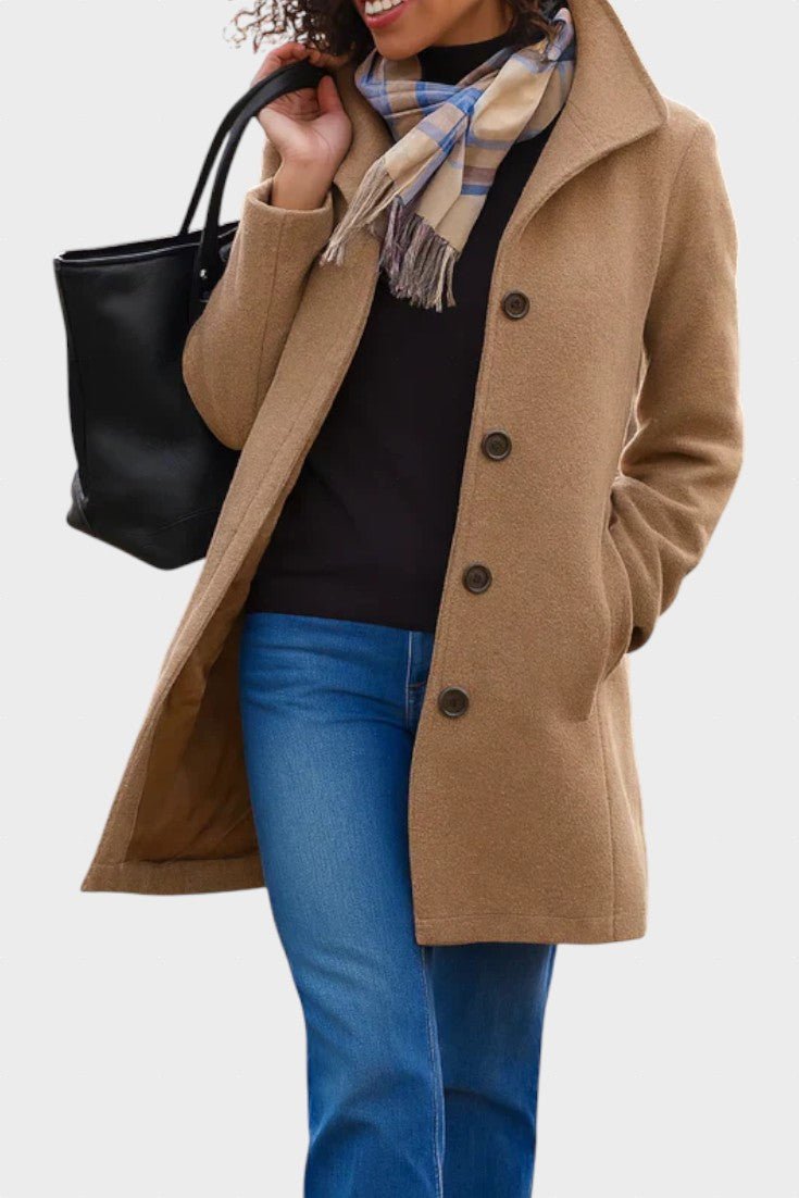 Leila™ | Tyylikäs pohjoismaisen muotoilun takki