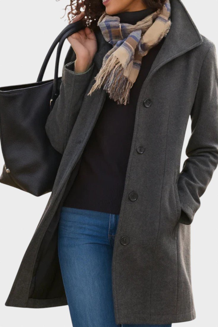 Leila™ | Tyylikäs pohjoismaisen muotoilun takki