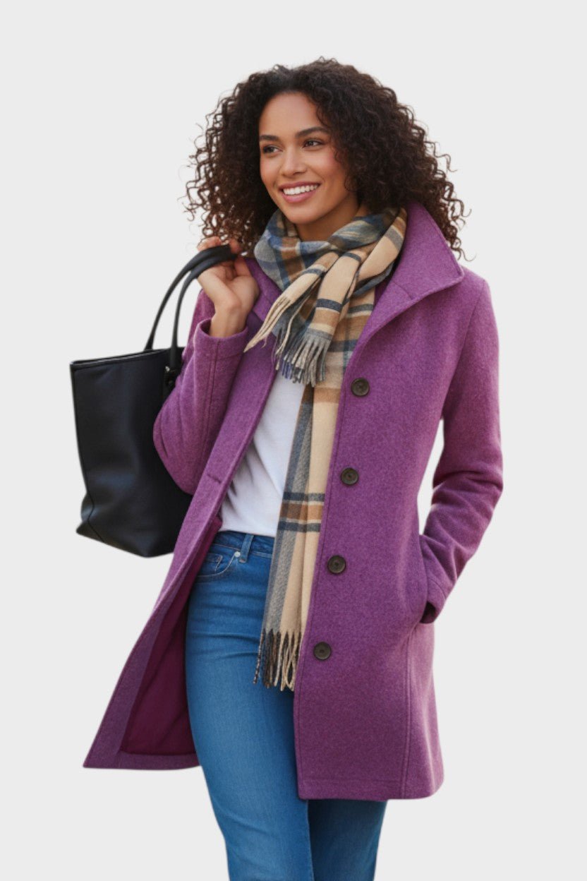 Leila™ | Tyylikäs pohjoismaisen muotoilun takki