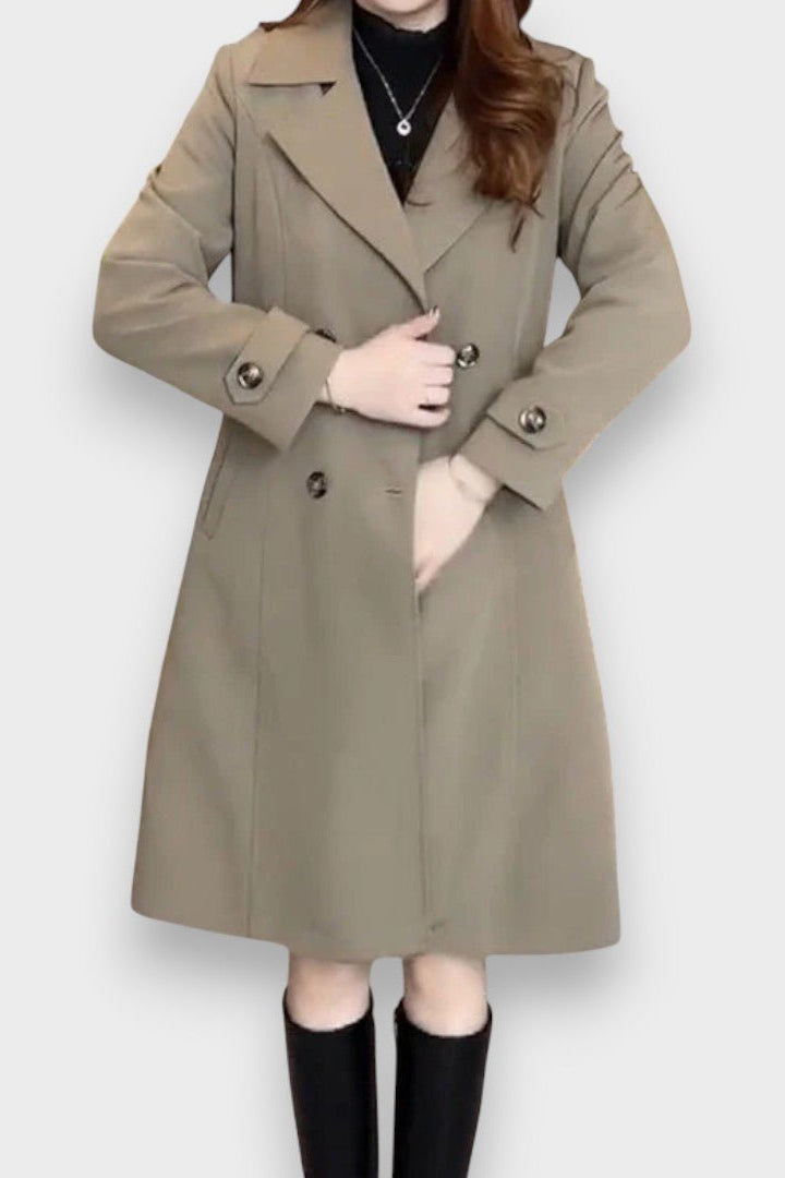 Luisa™ | Tyylikäs trenchcoat klassisella designilla