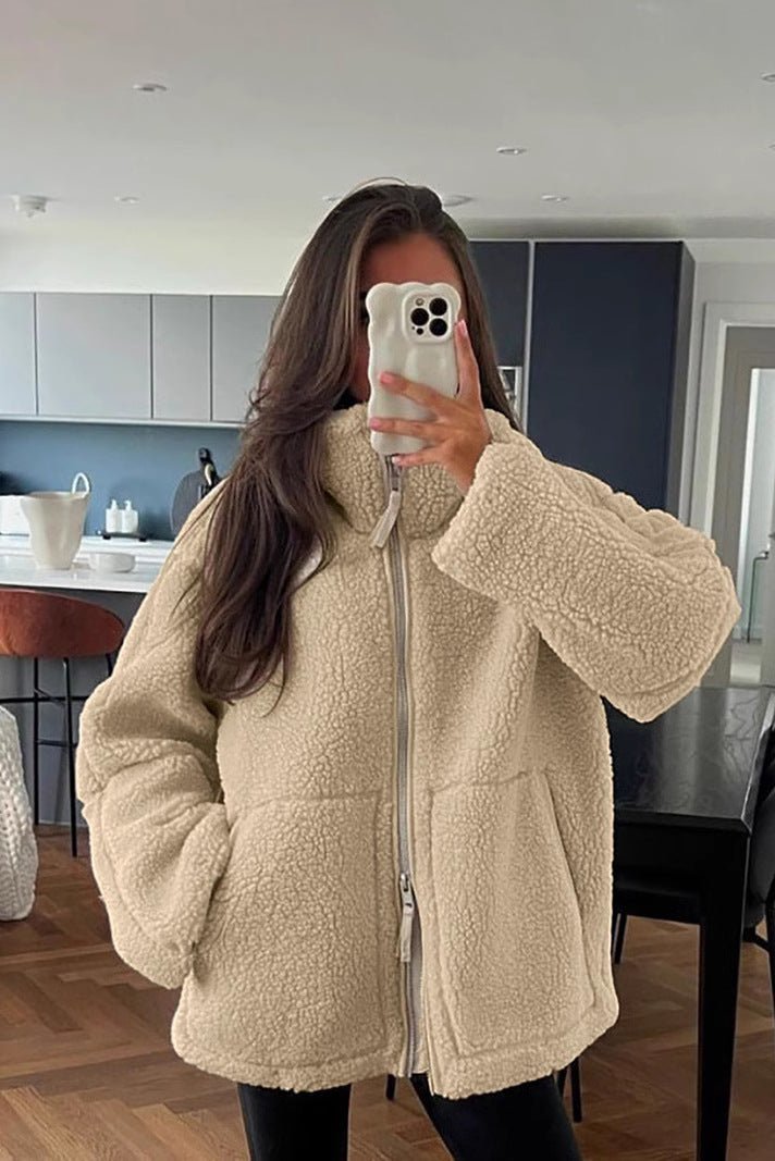 Mille™ | Tyylikäs teddy-kääntöviitta pohjoismaisella designilla