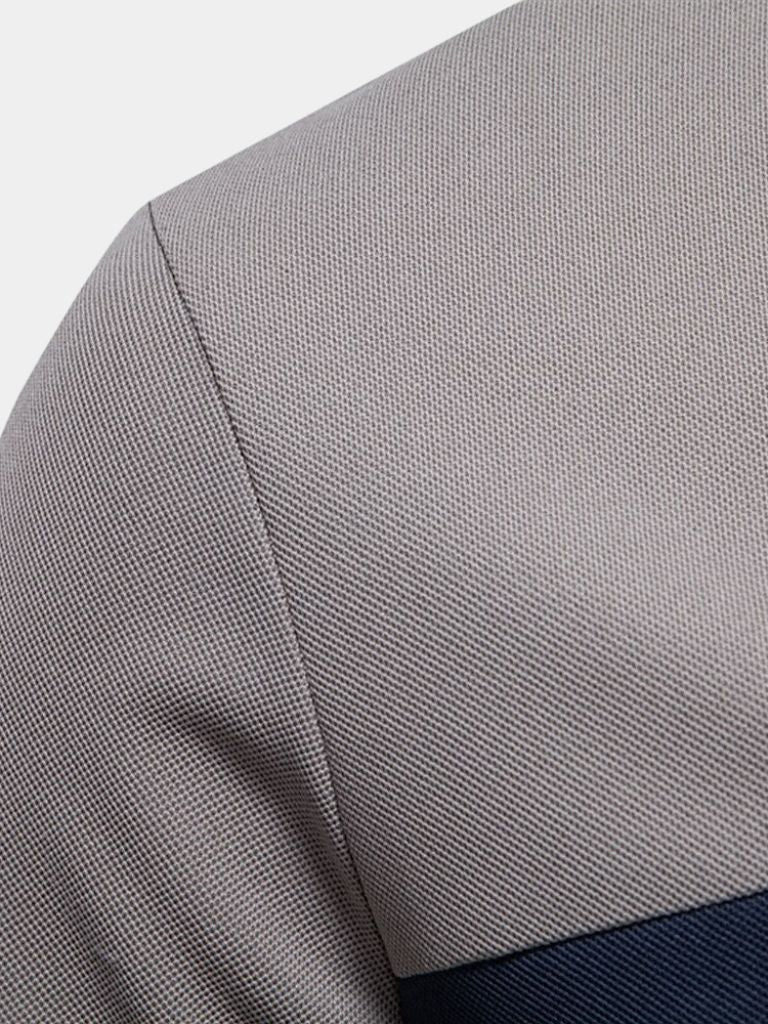 Niels™ | Polo Stribet Savanna