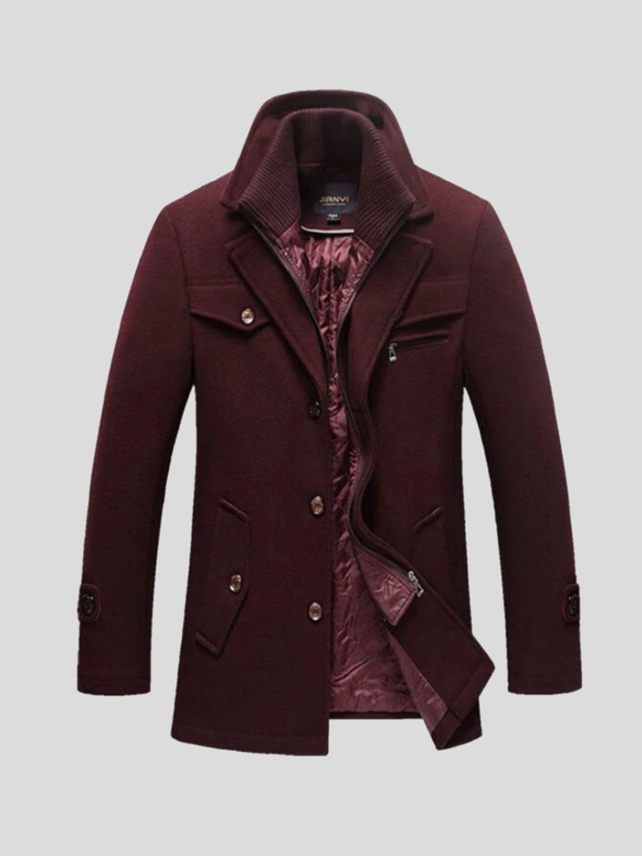 Nikolaj™ | Klassinen villakangastakki