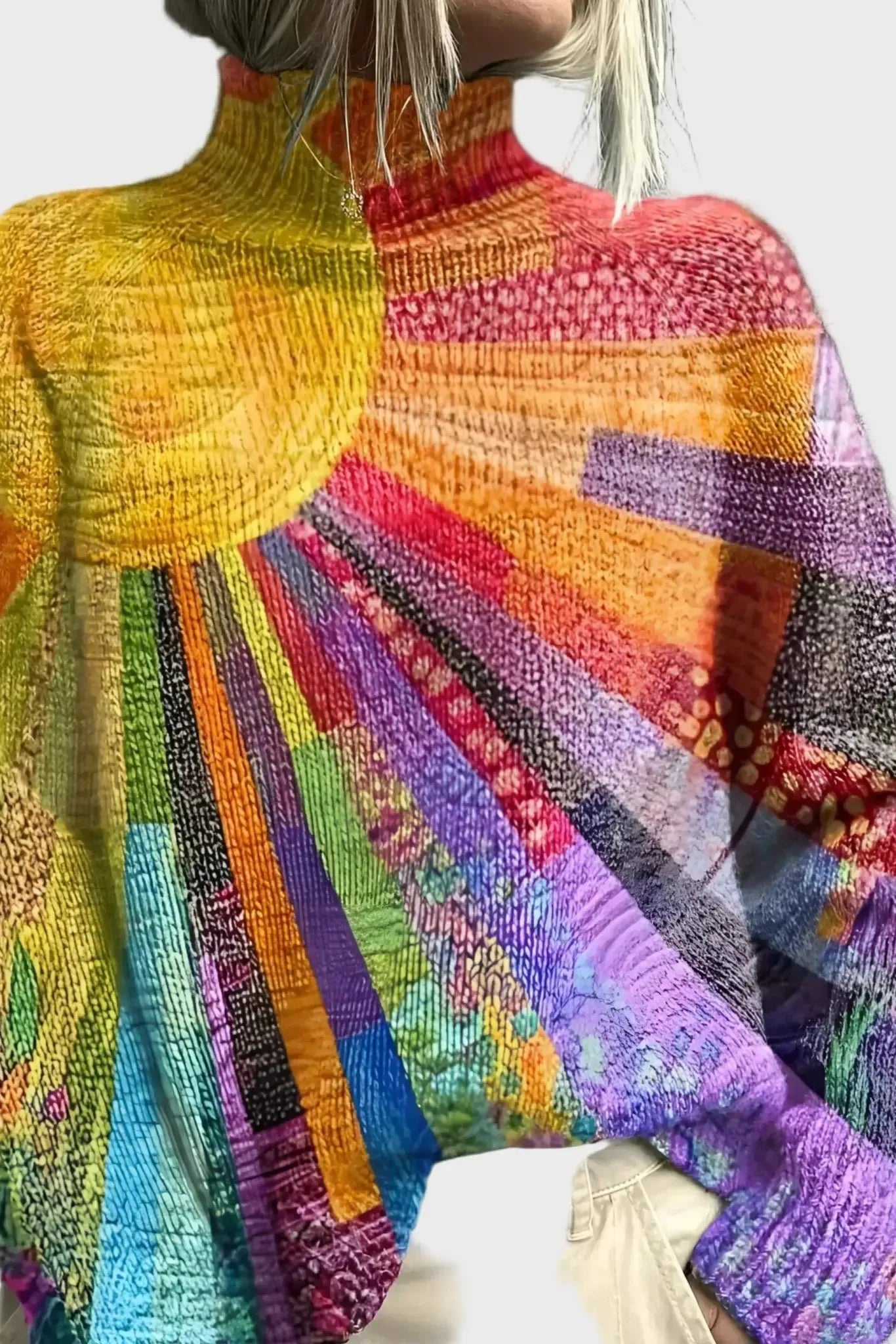 Nora | Taiteellinen neulepaita