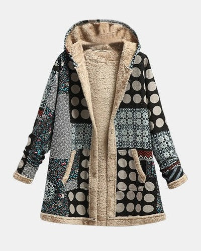 Nova | Retro Takki Monokromaattisella Piquet-kankaalla