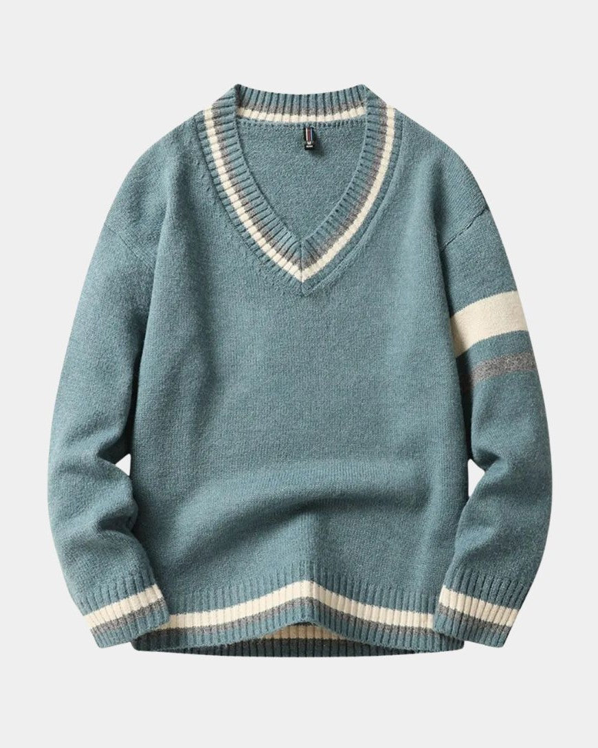 Rasmus™ | V-pääntie neule