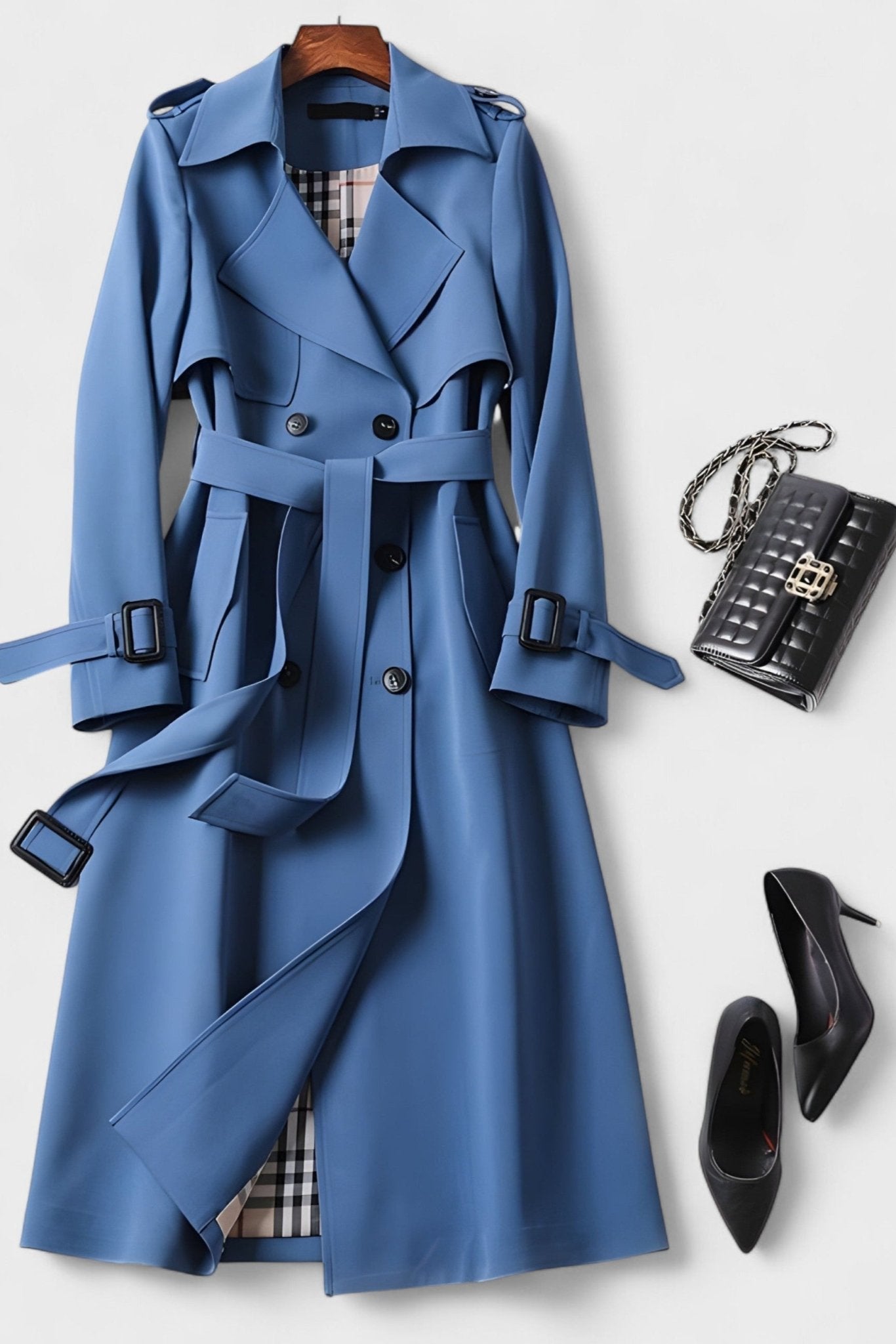 Saara™ | Tyylikäs takki vyöllä