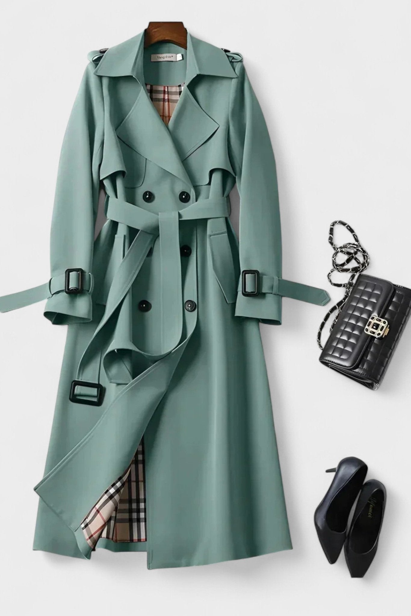 Saara™ | Tyylikäs takki vyöllä