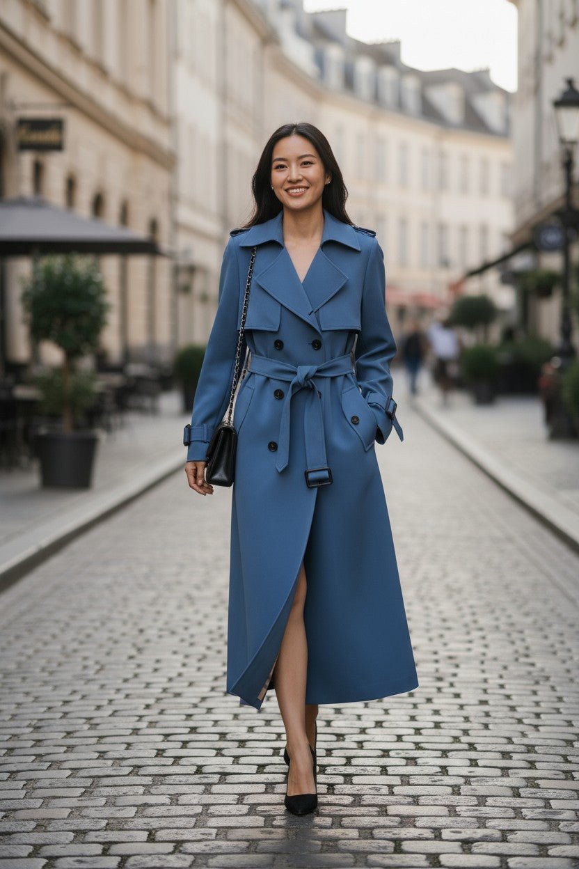 Saara™ | Tyylikäs takki vyöllä