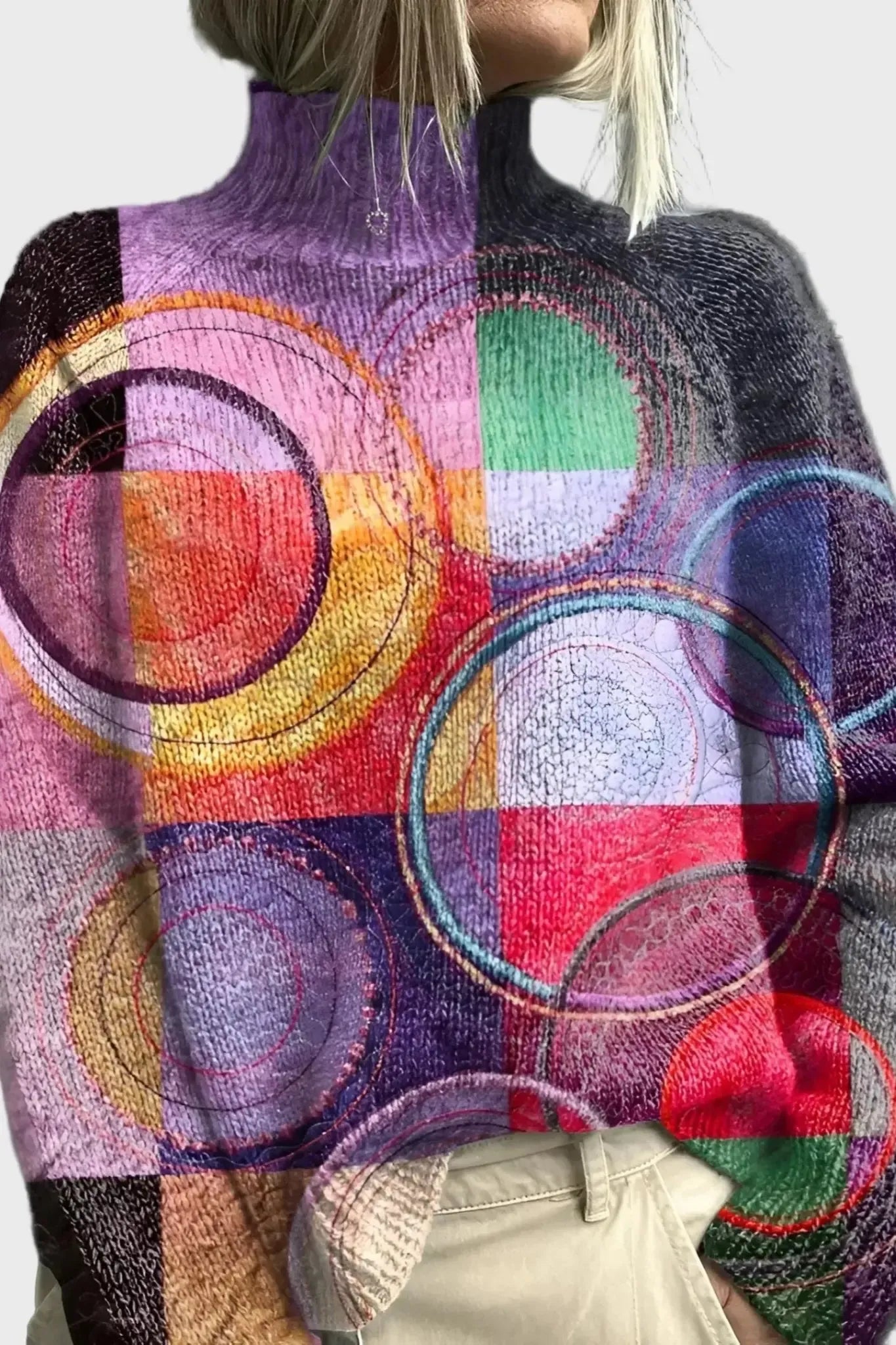 Selma | Taiteellinen Neulepaita