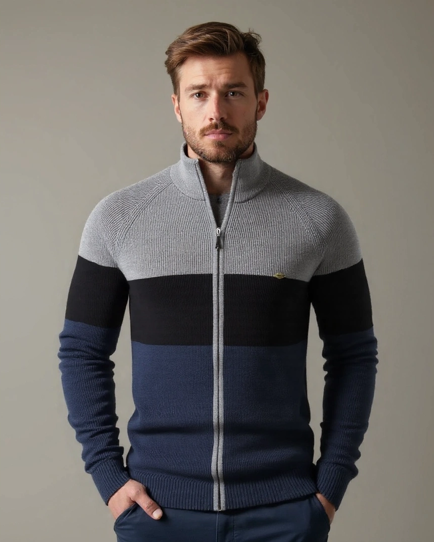 Simon™ | Vetoketjullinen takki