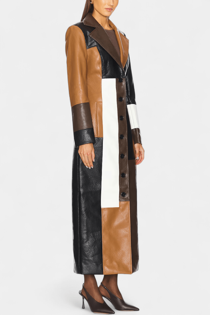 Solveig | Trenchcoat Patchworkissa