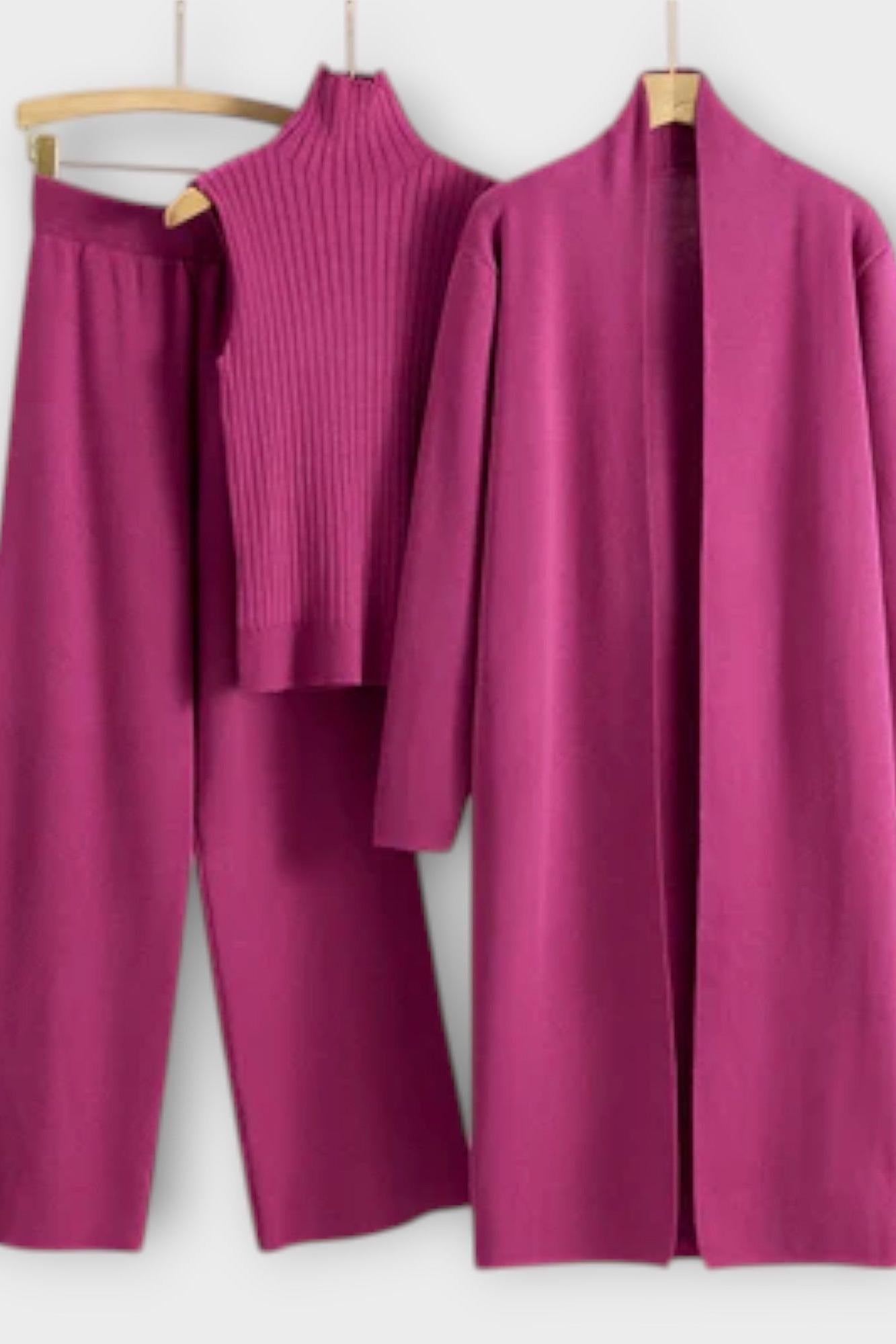 Stine | Ribattu Neuleyhdistelmä