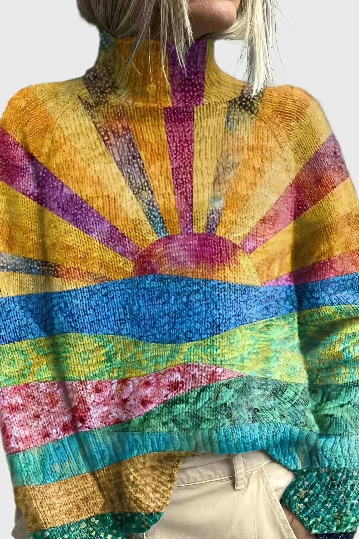 Tanja | Taiteellinen Neulepaita