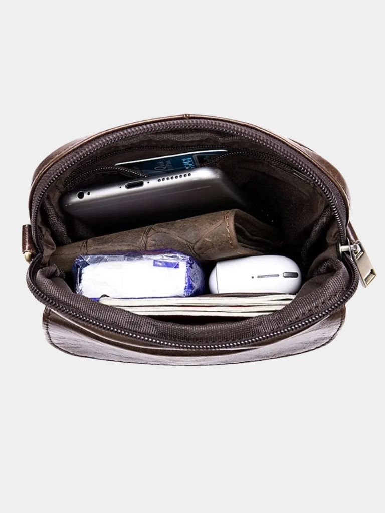 Tobias™ | Nahkainen Crossover-laukku