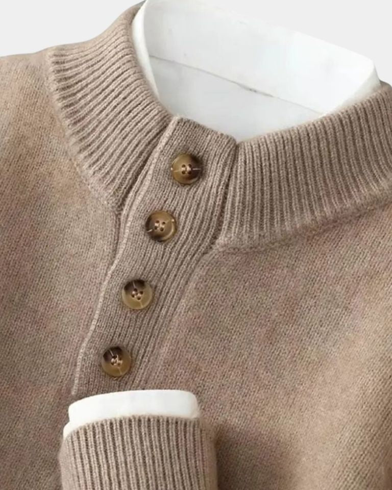 Valdemar™ | Neuletakki vyöllä