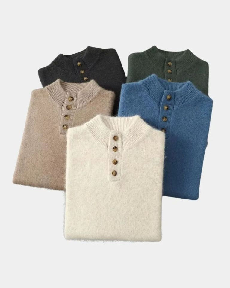 Valdemar™ | Neuletakki vyöllä