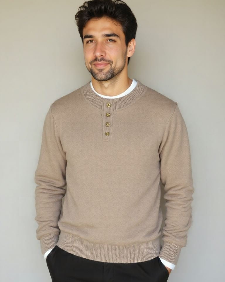 Valdemar™ | Neuletakki vyöllä