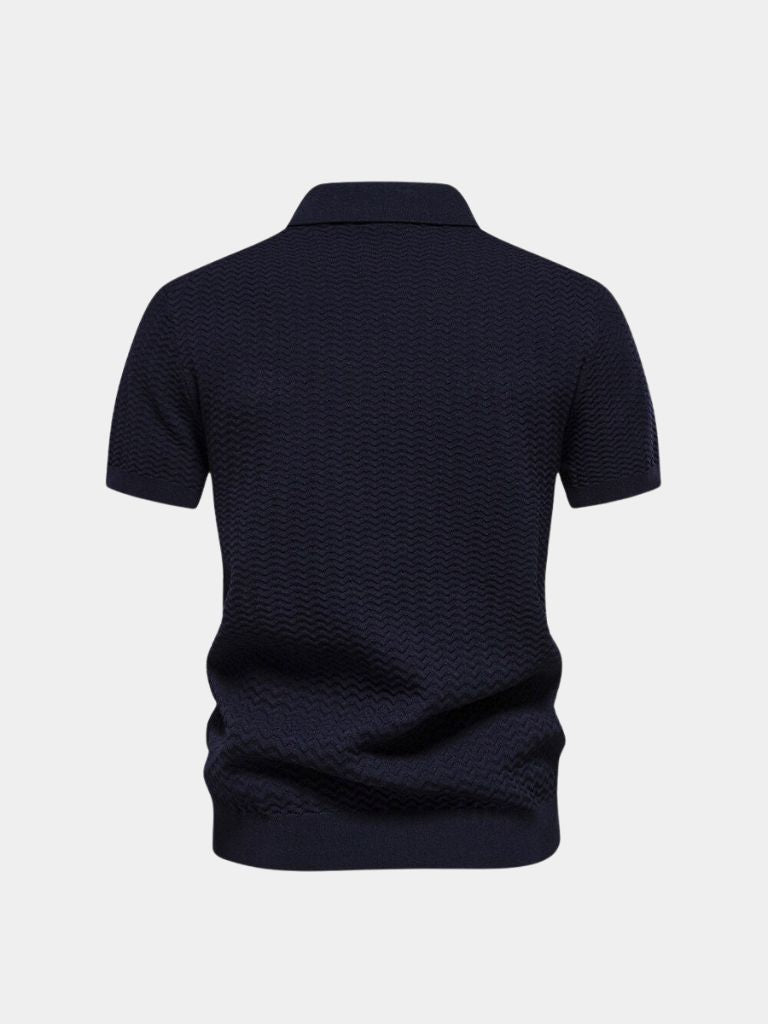 Viktor™ | Slim Classic Polo with Zipper Collar