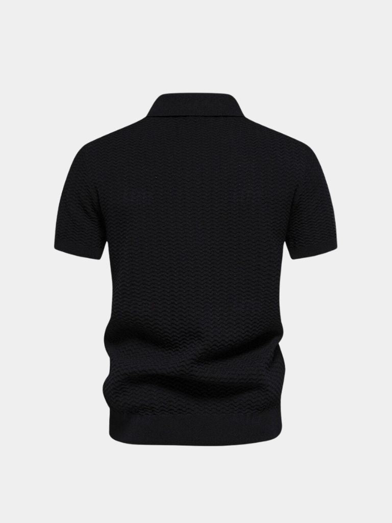 Viktor™ | Slim Classic Polo with Zipper Collar